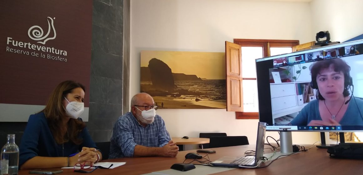 Cabildo y Reserva de la Biosfera participan en un estudio para evaluar la sostenibilidad de Fuerteventura, Lanzarote, Menorca e Ibiza