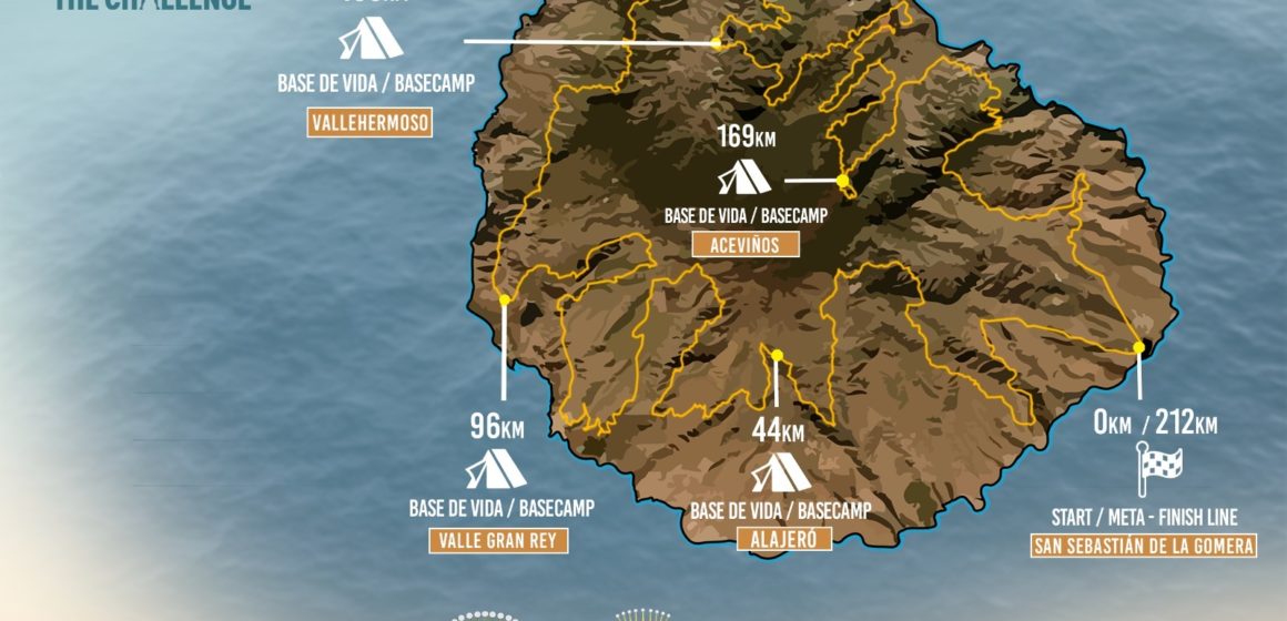 Revelado el brutal recorrido del 360º The Challenge de La Gomera